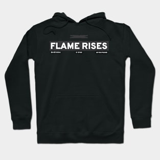 Le sserafim Flame Rises 2 Sided Print Hoodie